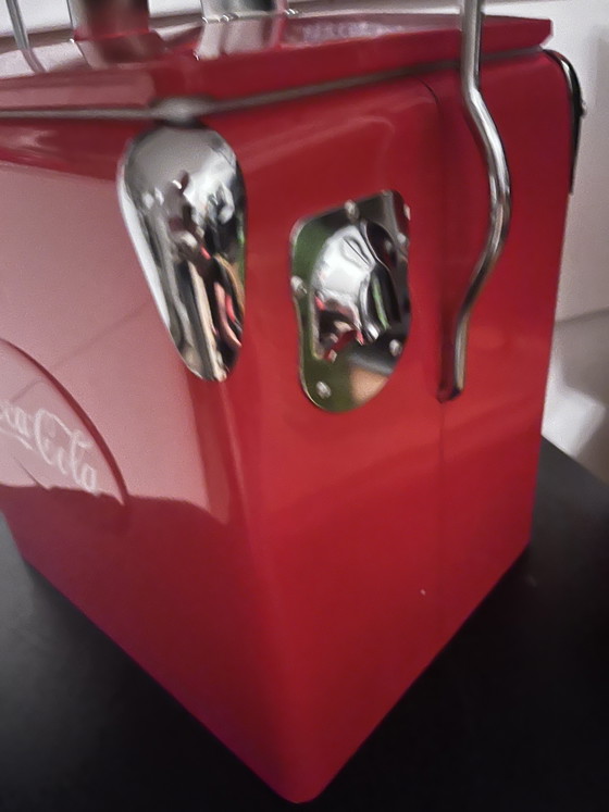 Image 1 of Refrigeratore vintage in acciaio per Coca-Cola