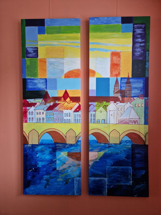 Image 1 of Pont romain en deux parties à Maastricht