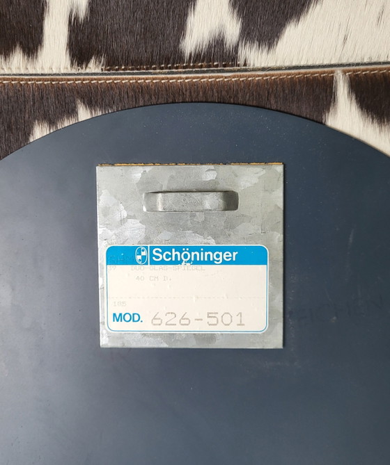 Image 1 of Schoninger Duo-Glas-Spiegel model 626-501 uit de jaren '70.