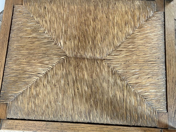 Image 1 of Brutalist oak armchair, 1950s