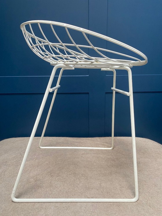 Image 1 of Silla KM05 - Cees Braakman Pastoe (taburete) blanco