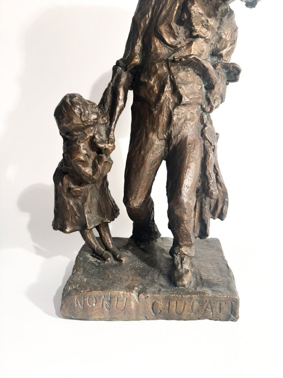 Bronze Sculpture of Two Figures 'I Capricci' by Edmondo Furlan, 1960s (photo 3 of 14)