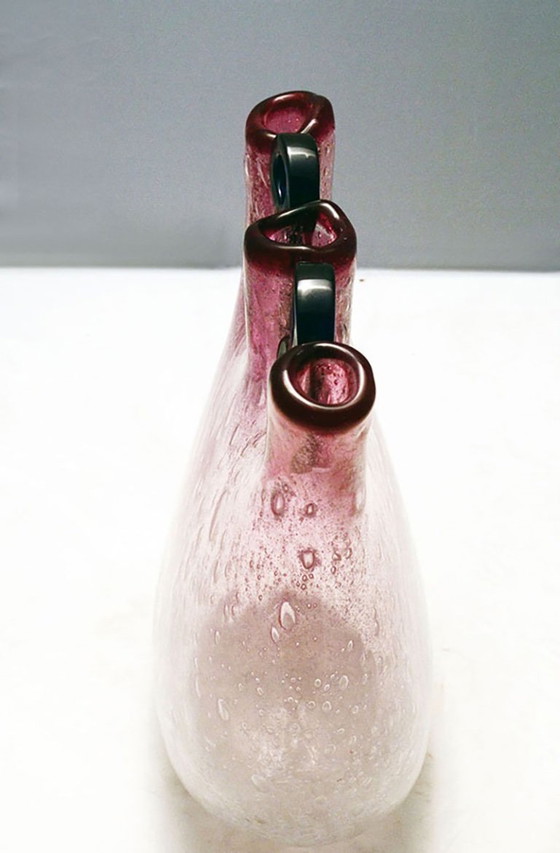 Image 1 of Anzolo Fuga for AVeM rare vase with rings, 1960s