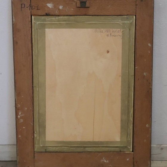 Image 1 of Oil Painting on Canvas, Female Portrait Signed Nazzareno Sidoli