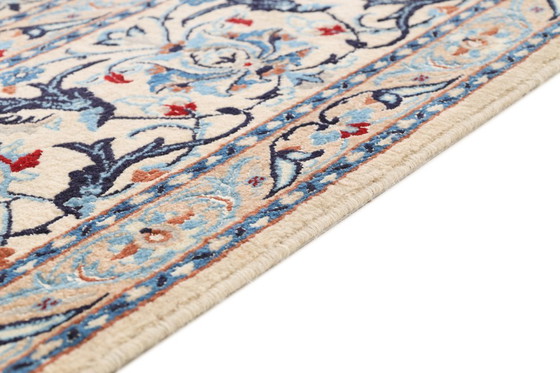 Image 1 of Persian carpet Nain 9 La 3.73 x 2.64 Oriental carpet fine No. 1143