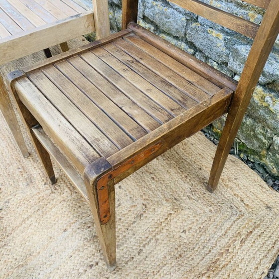 Image 1 of Ensemble de 4 chaises René Gabriel