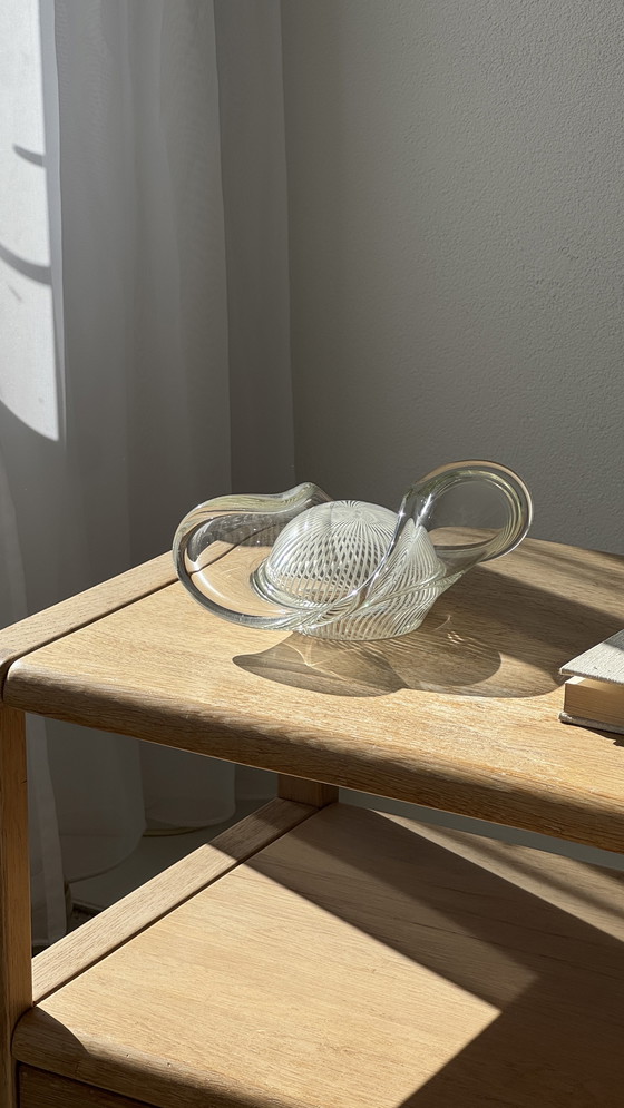 Image 1 of Dekoratives Glasobjekt aus Italien, 1970er Jahre