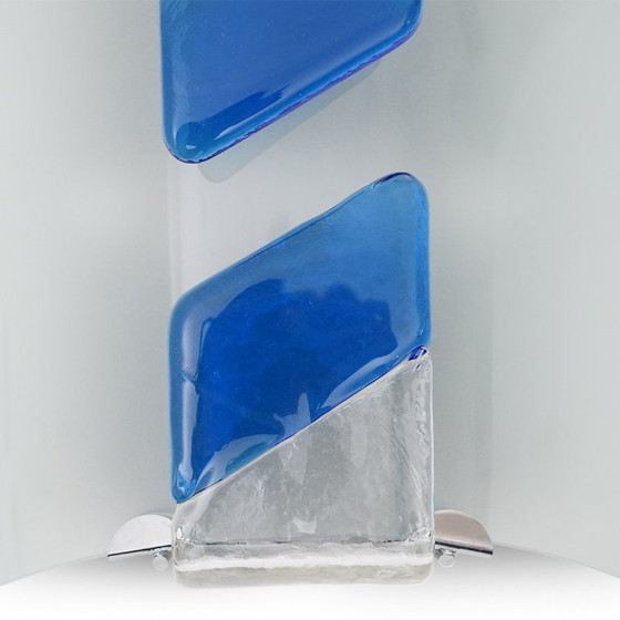 Image 1 of Paar Muranoglas-Applikationen, 80er Jahre