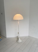 Vintage Louis Poulsen Floor Lamp – White with Dimmer