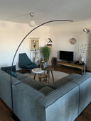 Divano angolare verde Milly