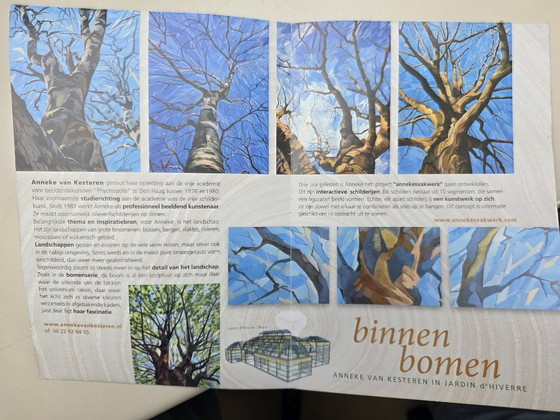 Painting 'The Kites on Winter Day' by Anneke Van Kesteren – Paintings & Drawings, Canvas (photo 5 of 5)