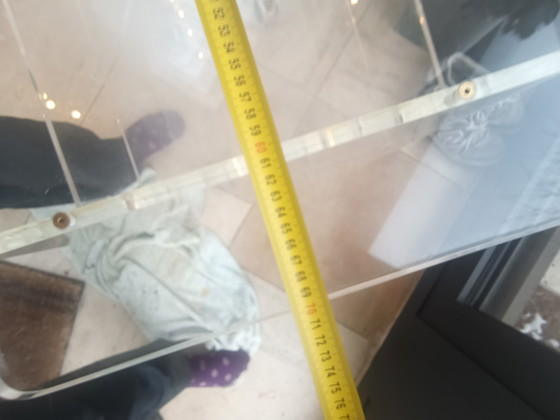 Image 1 of Plexiglas trolley Les Invisibles de Marais by David Lange 