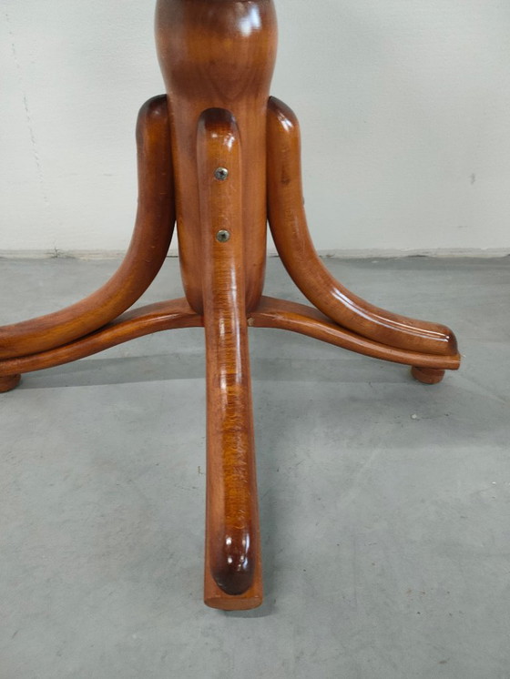 Image 1 of Sedia da capitano vintage in stile Thonet (legno curvato, seduta girevole a 360 gradi)
