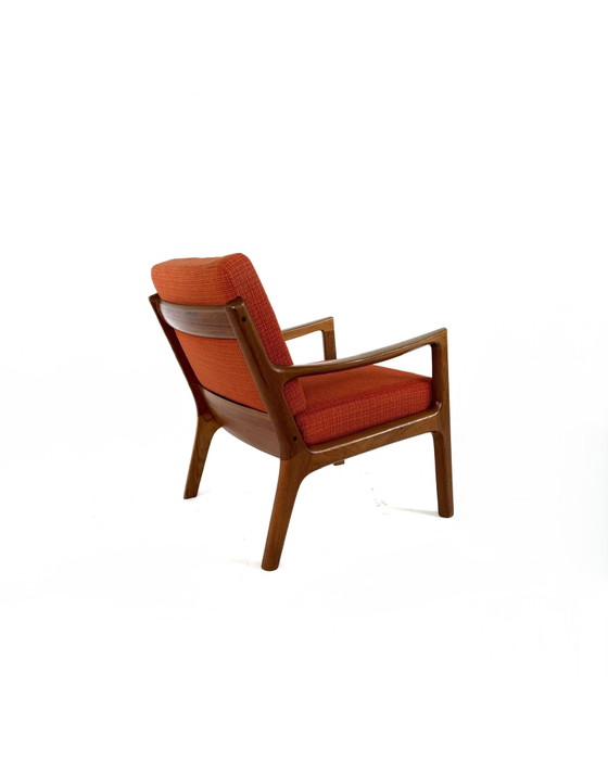 Image 1 of Vintage Deense teakhouten fauteuil, France & Son ‘70