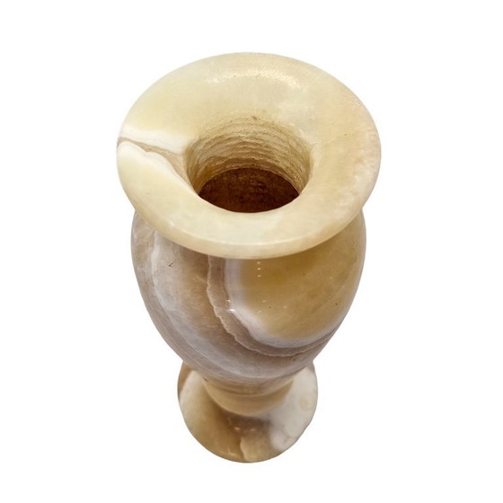 Image 1 of Grand vase vintage en marbre d'Italie