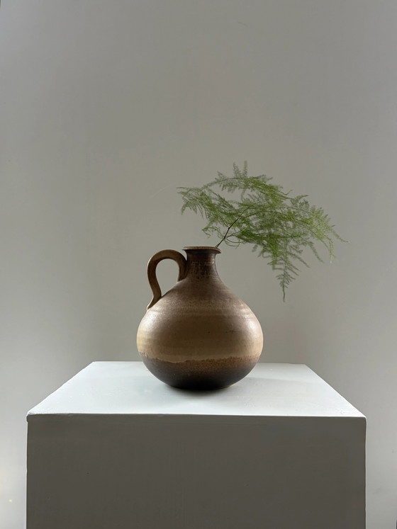 Vaso vintage in ceramica stile caraffa con manico – Vasi (photo 2 of 5)