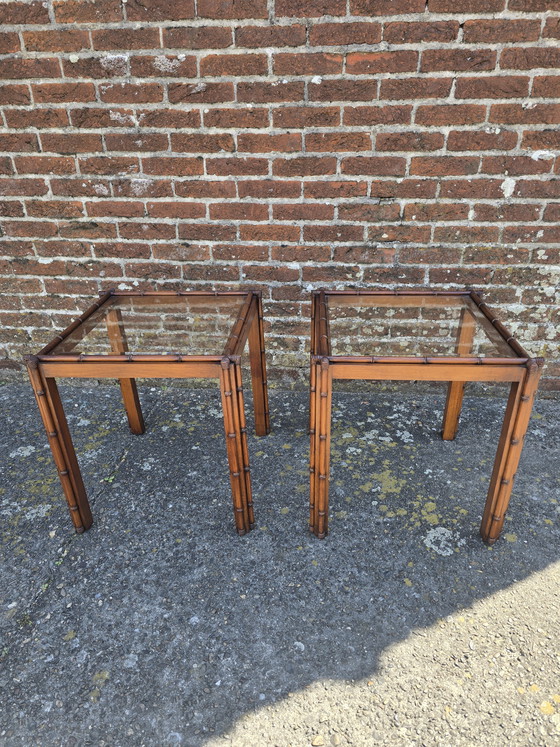 Image 1 of 2 Japanese-style side tables