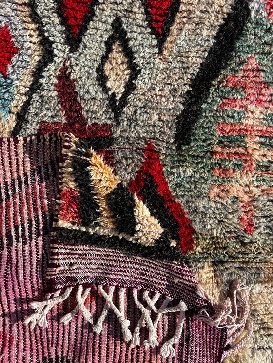 Image 1 of Moroccan Boujad Rug – 150x240 cm Colorful Wool Carpe