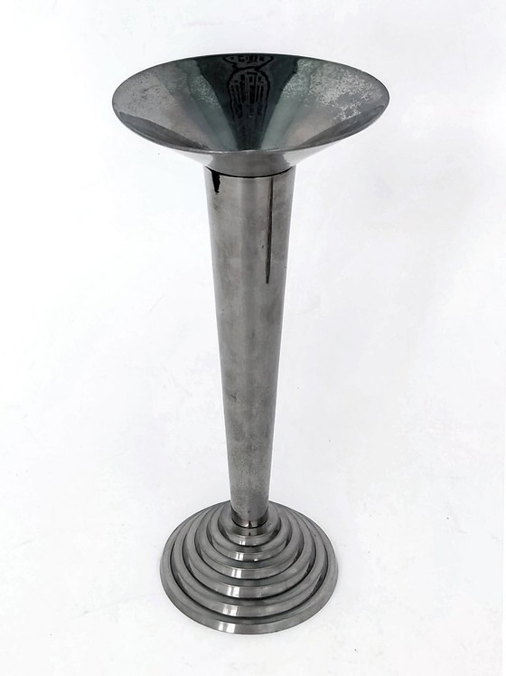 Candlestick Set Art Deco Bauhaus Era – Candle holders, Metal (photo 7 of 12)