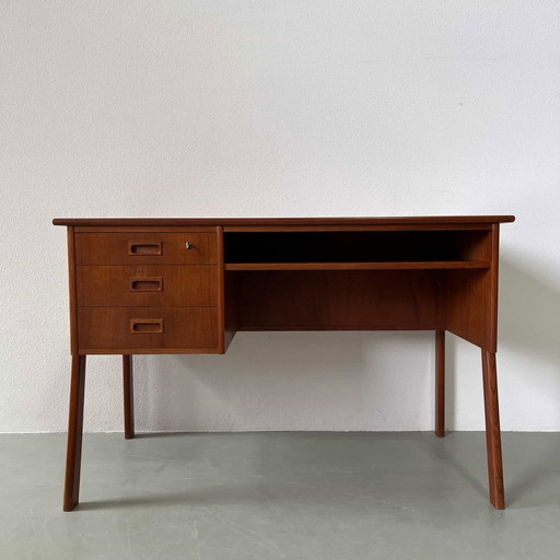 Scrivania vintage a 2 lati 