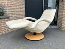 Jori Yoga Relax Medi Mono-Move, Beige, Cream White Leather