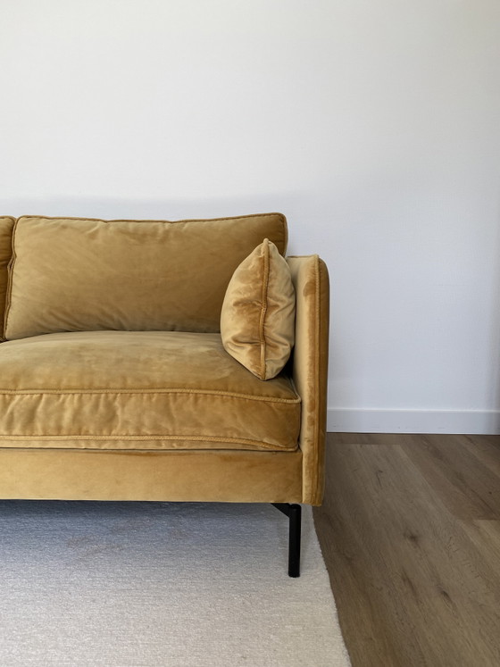 Image 1 of Polspotten PPno.2 Divano + Pouf Edizione Speciale – Velluto Ocra