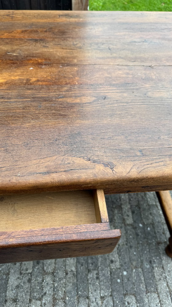 Image 1 of Table ancienne de campagne française