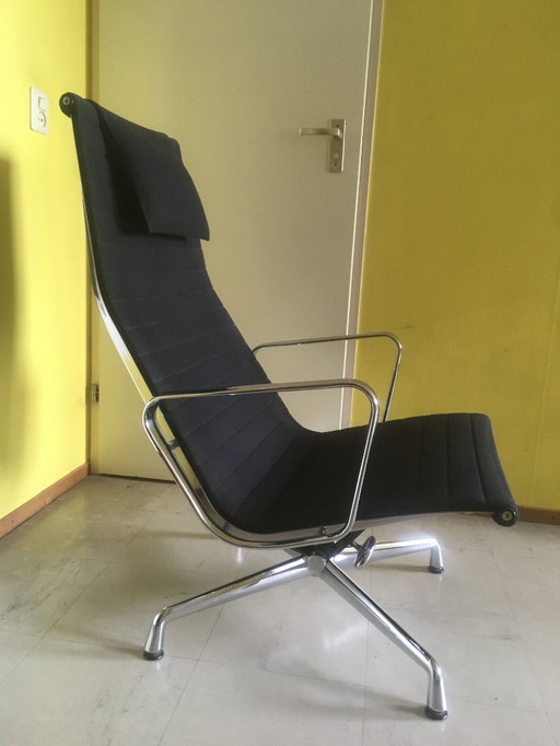 Eames EA124 Aluminum Hopsack