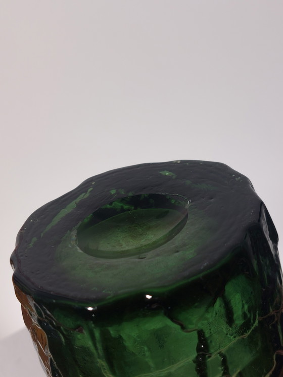 Image 1 of Vintage Mid Century Glasvase Göte Augustsson Ruda Glasbruk 1960er