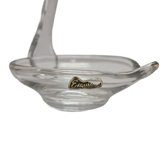 Image 1 of Vintage glazen zwaan