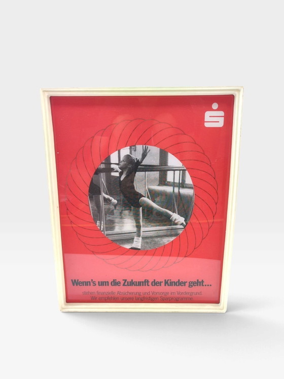 Insegna luminosa vintage / Sparkasse / Pubblicità, Oggetti decorativi, Metallo, Plastica, Rosso (foto 2 di 10)