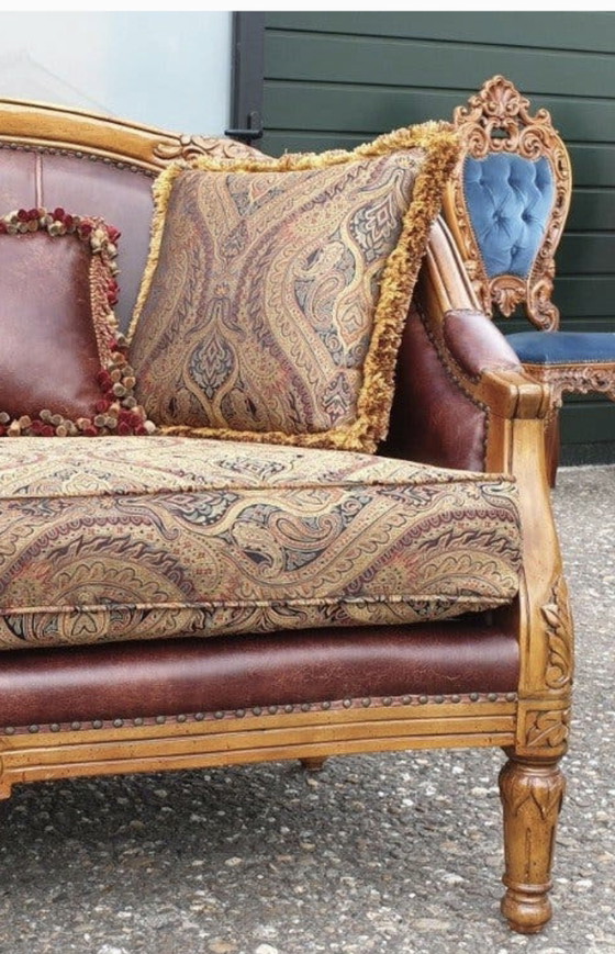Klassiek Noten Bank – Banken, Leather, Textile (photo 3 of 5)