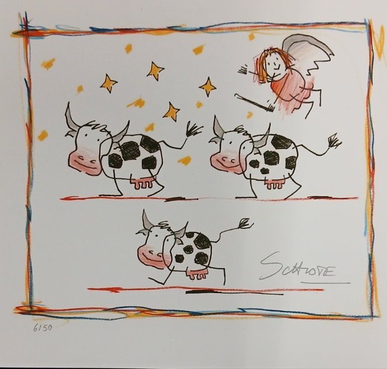 Image 1 of Schlote, Wilhelm - La granja de Georg - firmado a mano - Giclée