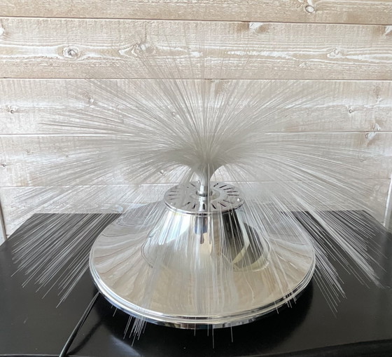 Image 1 of YENI Space Age Fiber Optic UFO Tafellamp, Frankrijk, jaren 70