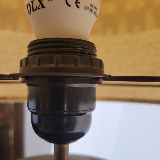 Image 1 of Lampe en céramique Fat Lava avec abat-jour original, Scheurich Keramik, 60's - Allemagne