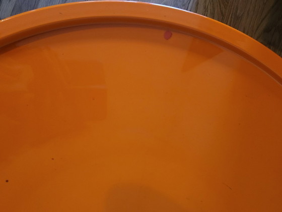 Image 1 of Tisch und Hocker Set "Tam Tam " Stamp Nurieux von Henry Massonnet Frankreich 1970