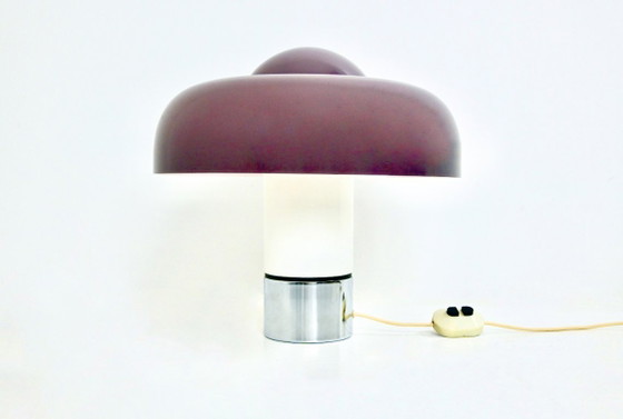 Brumbury Lamp by Luigi Massoni for Harvey Guzzini, 1970s – Table lamps, Metal, Plastic (photo 12 of 15)