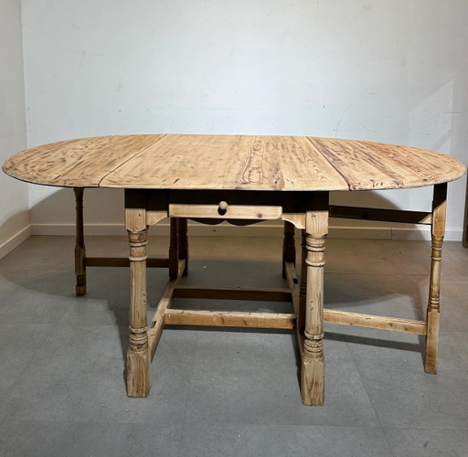 Mesa de comedor plegable de pino – eettafels (photo 2 of 4)