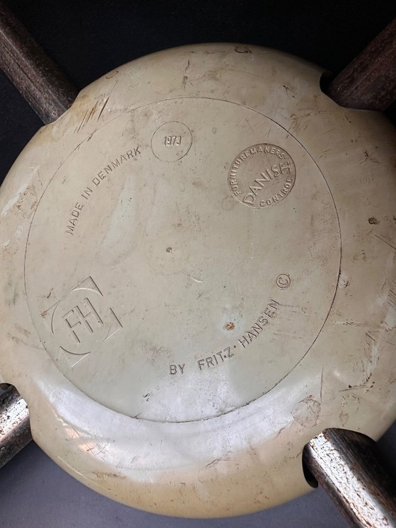 Image 1 of Sedie vintage, sedie Hammer di Fritz Hansen