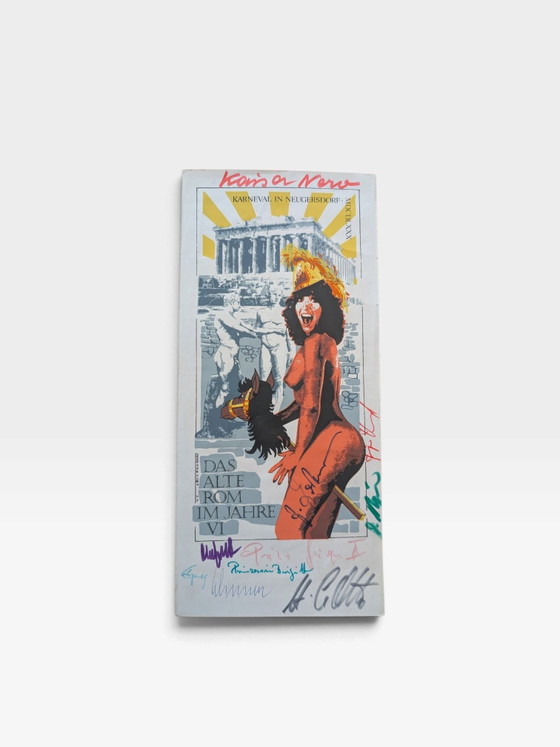 10 x Pósters de Carnaval (1970s / 1980s), Papel, Multicolor (foto 5 de 11)