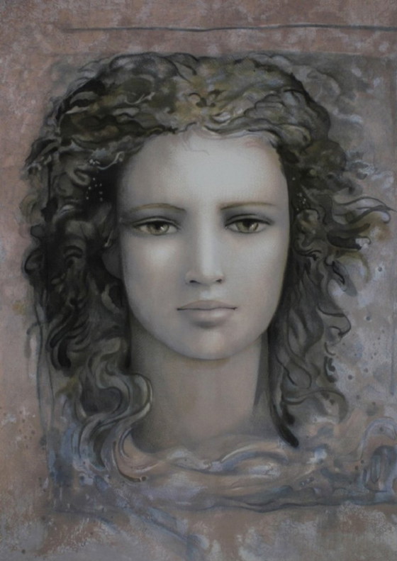 Image 1 of Jean-Paul Cleren "Visage Imaginaire"