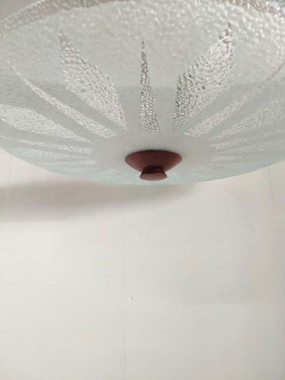 Image 1 of Vintage 50s-60s Scandinavian Ceiling Lamp (Scale Lamp)