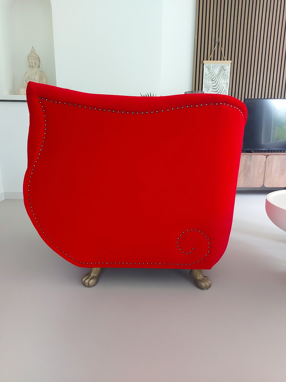 Image 1 of Bretz Gaudi Sessel in Samtstoff