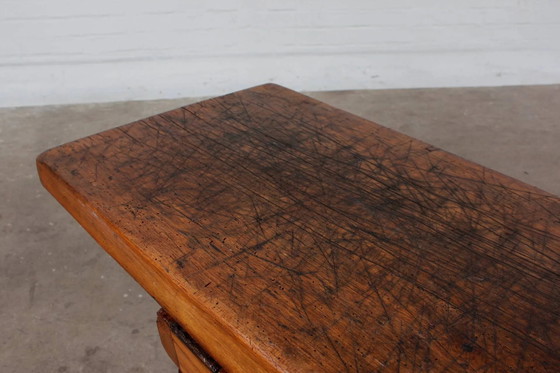 Banc de Boucher Restauré, Banc d'Assise, Table Basse, Banc à Fleurs – Wood, Industrieel (photo 8 of 12)
