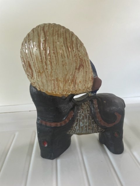 Image 1 of Archer vintage en céramique - Elisabeth Vandeweghe - Perignem