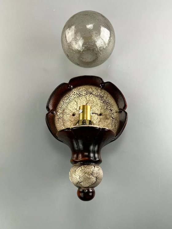 Image 1 of 60s 70s lámpara lámpara de pared cerámica mid century space age 60s 70s