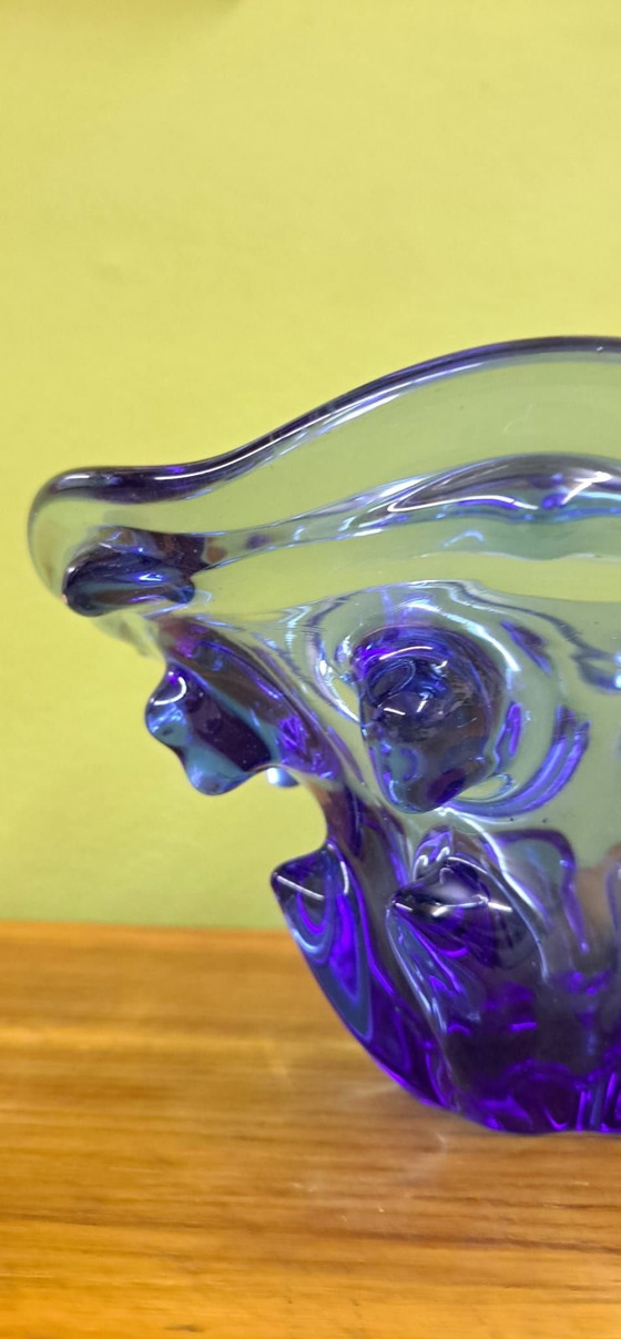 Murano Glazen Schaal, Schalen, Blauw (foto 7 van 9)