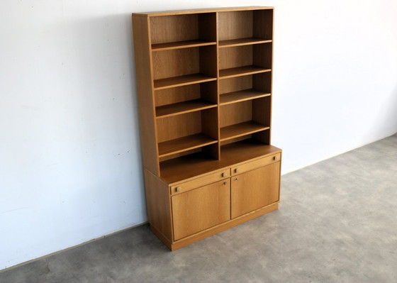 Image 1 of vintage bookcase | oak | 1960s | Ulferts
