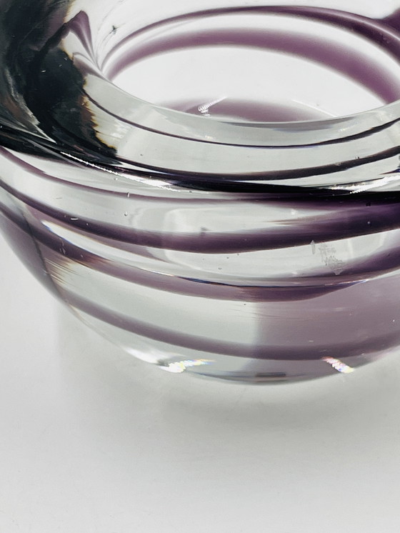 Image 1 of Set di due candelieri Kosta boda di Anna Ehrner