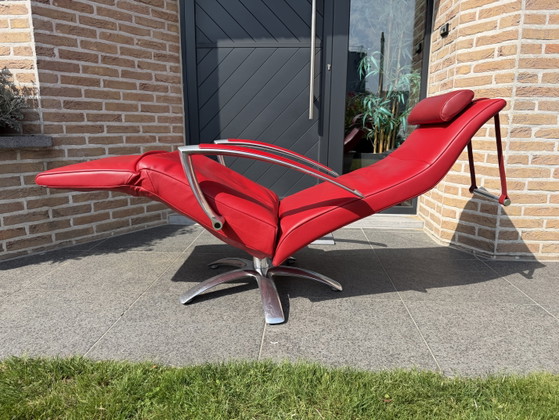 Image 1 of Récemment, Jori Brainbuilder relax cuir rouge, médium, mono-mouvement